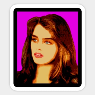 brooke shields Sticker